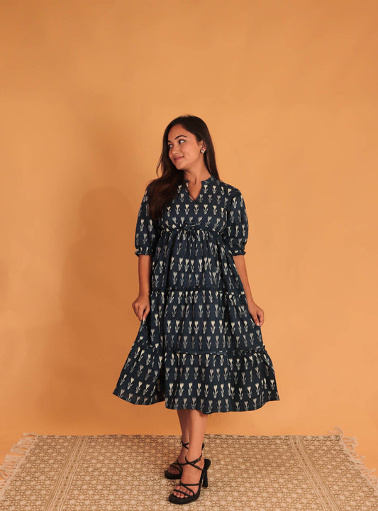 girl in flowy dress