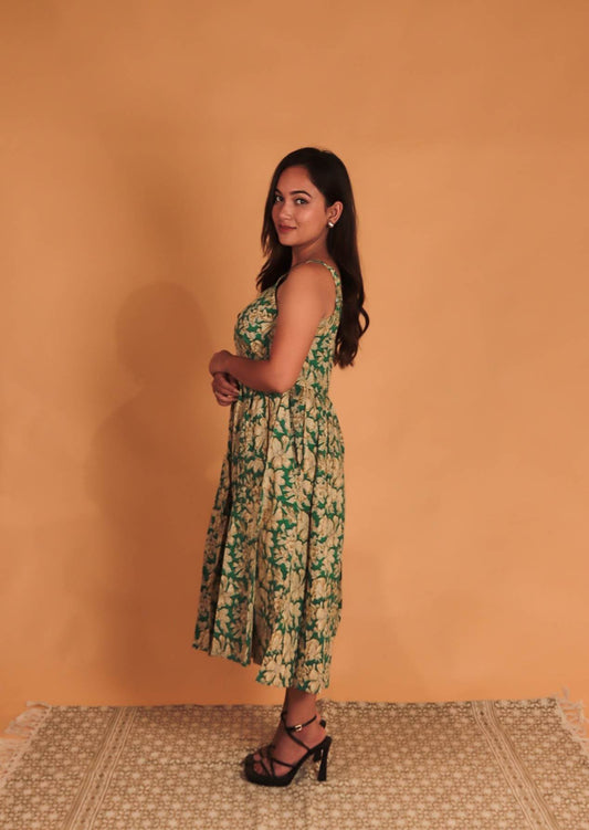 Green Essence Midi - Mayin Clothing